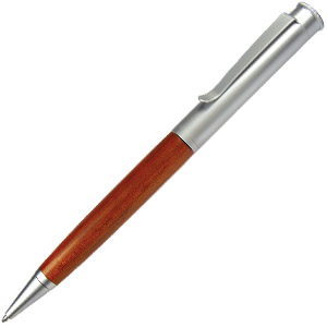WOODY MASTER, ручка шариковая, дерево/металл