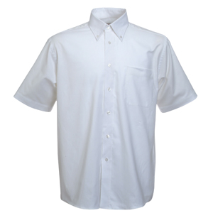 . New Short Sleeve Oxford Shirt, ._2XL, 70% /, 30% /